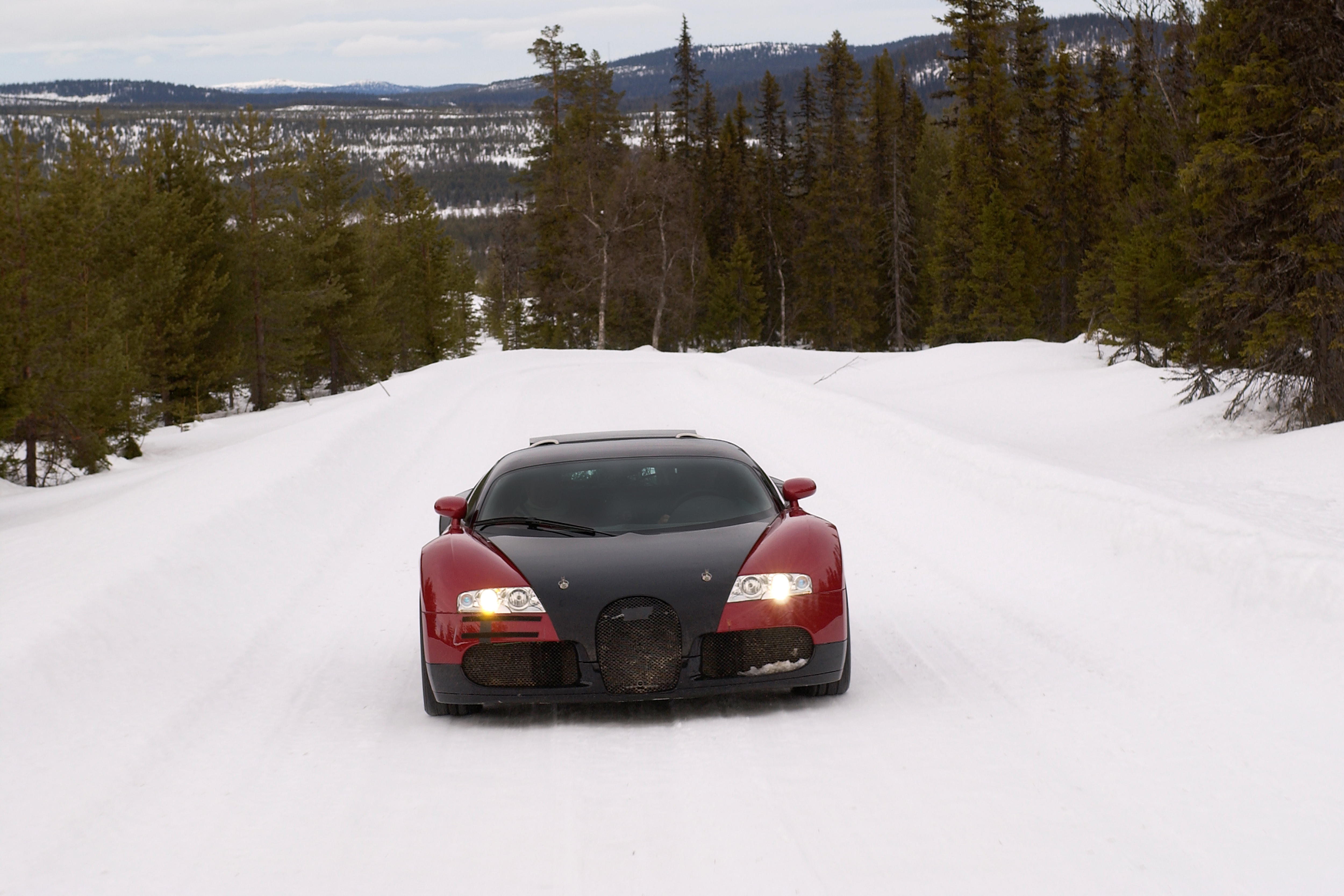 The Bugatti Veyron was tested under extreme conditions all over the world.